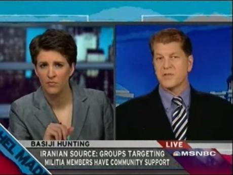 rachel maddow steve clemons basiji.jpg